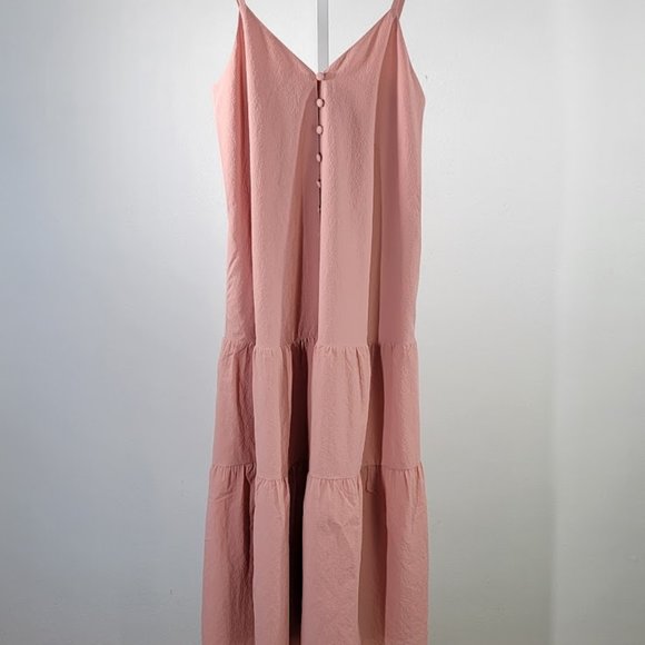 TED BAKER LONDON button through cami dress Sz 2  NEW - Picture 3 of 9